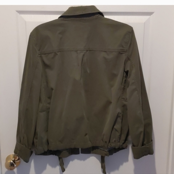 Banana Republic Green Utility Jacket - Picture 6 of 9